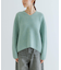 HAMILTON WOOL 畦Vネックニット