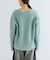 HAMILTON WOOL 畦Vネックニット