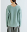 HAMILTON WOOL 畦Vネックニット