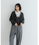アルパカシャギーダブルカーディガン