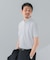 『吸水速乾』LIFE STYLE TAILOR　カッタウェイ半袖プルオーバー