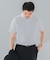 『吸水速乾』LIFE STYLE TAILOR　カッタウェイ半袖プルオーバー