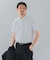 『吸水速乾』LIFE STYLE TAILOR　カッタウェイ半袖プルオーバー