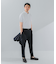 『吸水速乾』LIFE STYLE TAILOR　カッタウェイ半袖プルオーバー