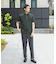 『吸水速乾』LIFE STYLE TAILOR　カッタウェイ半袖プルオーバー