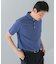 『吸水速乾』LIFE STYLE TAILOR　カッタウェイ半袖プルオーバー