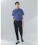 『吸水速乾』LIFE STYLE TAILOR　カッタウェイ半袖プルオーバー