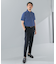 『吸水速乾』LIFE STYLE TAILOR　カッタウェイ半袖プルオーバー