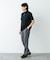 『吸水速乾』LIFE STYLE TAILOR　カッタウェイ半袖プルオーバー