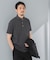 『吸水速乾』LIFE STYLE TAILOR　カッタウェイ半袖プルオーバー