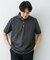 『吸水速乾』LIFE STYLE TAILOR　カッタウェイ半袖プルオーバー