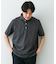 『吸水速乾』LIFE STYLE TAILOR　カッタウェイ半袖プルオーバー