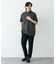『吸水速乾』LIFE STYLE TAILOR　カッタウェイ半袖プルオーバー