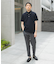 『吸水速乾』LIFE STYLE TAILOR　ボタンダウン半袖プルオーバー