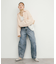 バックギャザークロップドシャツ