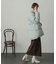 ウールライクジャージタイトスリットスカート