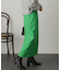 ウールライクジャージタイトスリットスカート