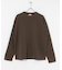 『別注』crepuscule×UR　Washi Knit Long-Sleeve T-shirts