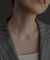 SMELLY so’　slim chain necklace