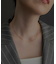 SMELLY so’　slim chain necklace