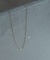 SMELLY so’　slim chain necklace