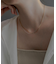 SMELLY so’　slim chain necklace