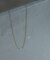 SMELLY so’　slim chain necklace