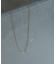 SMELLY so’　slim chain necklace