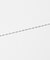 SMELLY so’　slim chain necklace