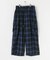 オンブレーチェックカーゴパンツ