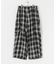 オンブレーチェックカーゴパンツ