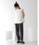 illi　ワンタックセンタープレスパンツ