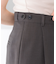 illi　ワンタックセンタープレスパンツ