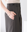 illi　ワンタックセンタープレスパンツ