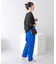 illi　ワンタックセンタープレスパンツ