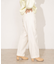 illi　ワンタックセンタープレスパンツ