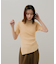 アシメネックセーター(半袖)