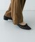 『MADE IN JAPAN』ポインテッドシアーフラットシューズ