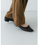 『MADE IN JAPAN』ポインテッドシアーフラットシューズ