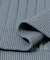 new basic COTTON CASHMERE WIDE RIB CREW NECK KNIT