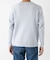 new basic COTTON CASHMERE WIDE RIB CREW NECK KNIT