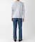 new basic COTTON CASHMERE WIDE RIB CREW NECK KNIT