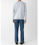 new basic COTTON CASHMERE WIDE RIB CREW NECK KNIT