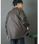 『XLサイズあり』Fake Fabricサイドポケットシャツジャケット