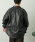 『XLサイズあり』Fake Fabricサイドポケットシャツジャケット