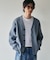new basic COTTON CASHMERE WIDE RIB CARDIGAN