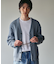 new basic COTTON CASHMERE WIDE RIB CARDIGAN