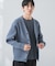 new basic COTTON CASHMERE WIDE RIB CARDIGAN
