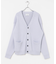 new basic COTTON CASHMERE WIDE RIB CARDIGAN