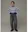 フェアアイル柄パフスリニットプルオーバー